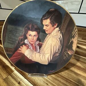 Ltd Ed Gone With The Wind “Dangerous Attractions” Collectors Plate  - WS George